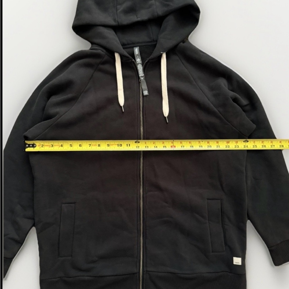 Vuori Restore Oversized Hoodie Women's L Black Zip Up - Picture 4 of 10